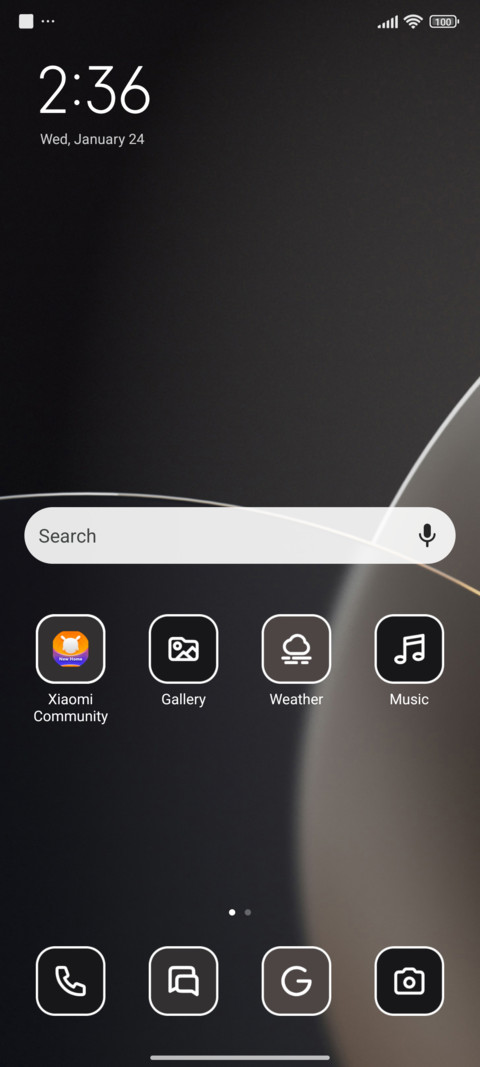 3D Circles screenshot