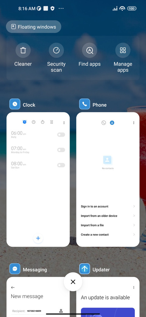 Cocktail screenshot