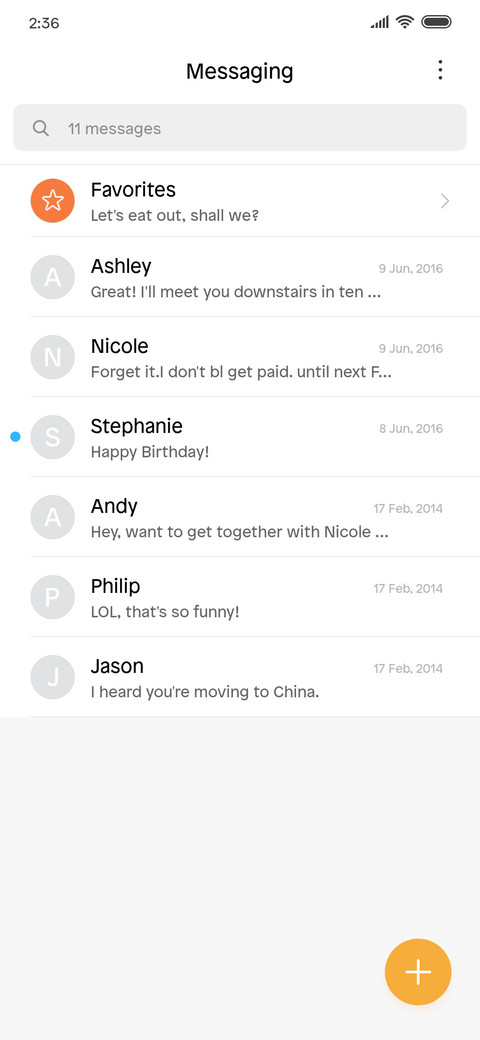 Patron screenshot