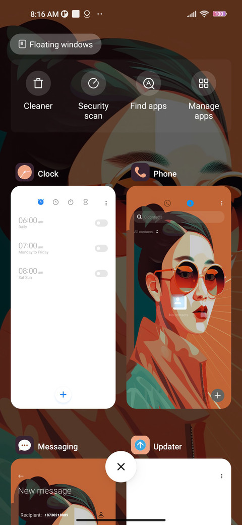 Glasses woman screenshot