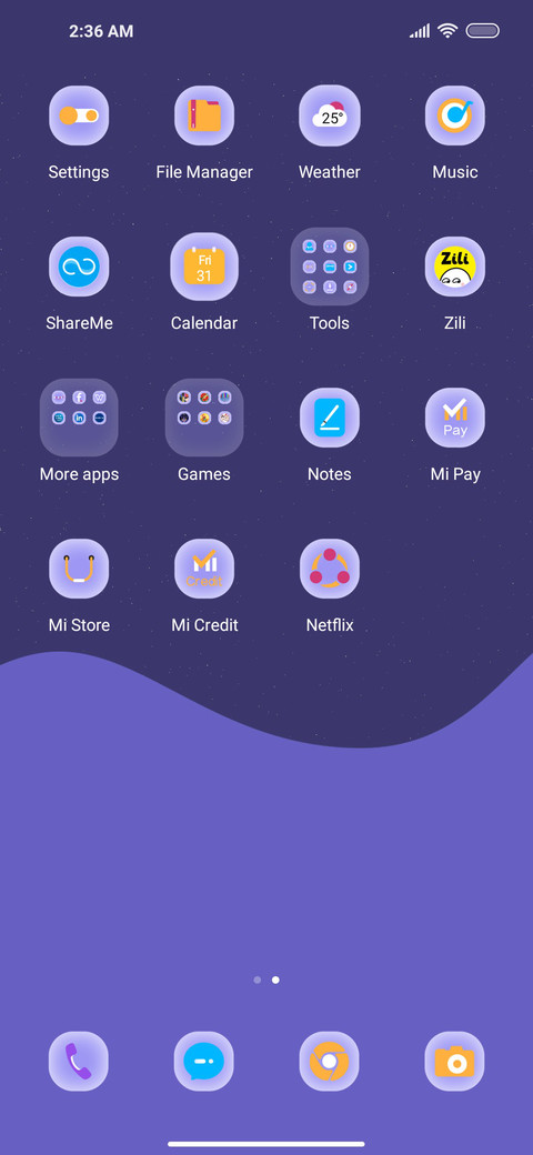 Trendy Purple screenshot