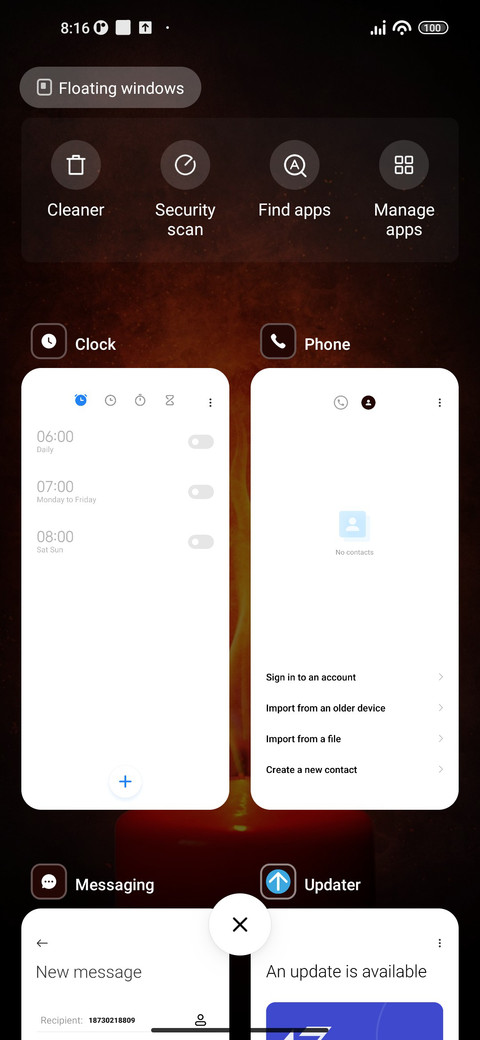 Candle screenshot
