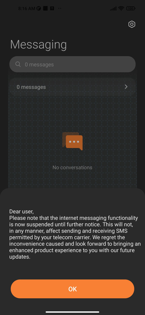 Retro block keypad screenshot
