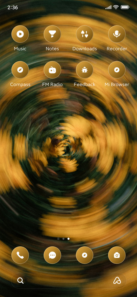 Circles Green screenshot