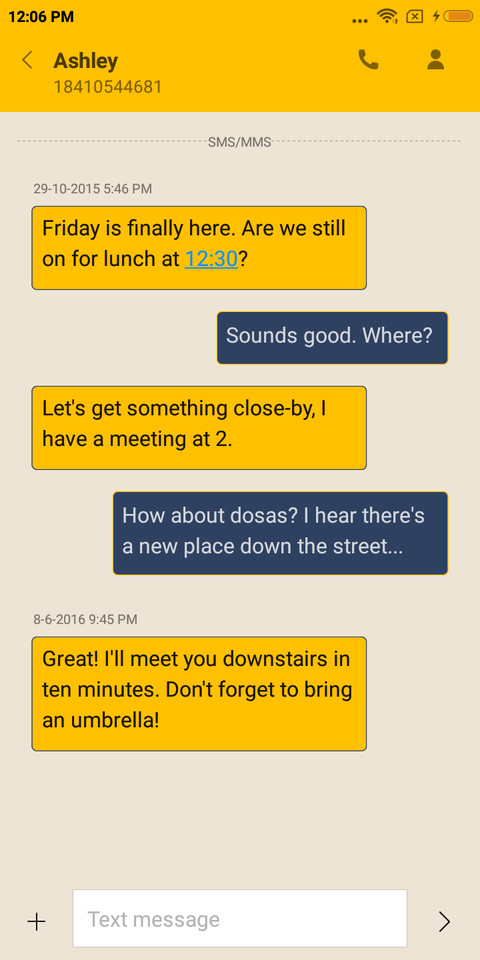 Metaphysic yellow screenshot