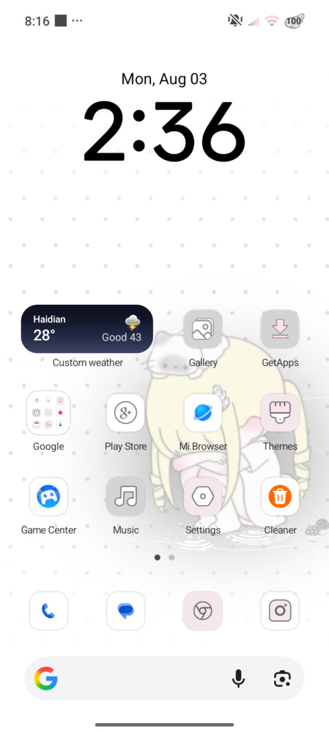 Calm Rain Vibe screenshot
