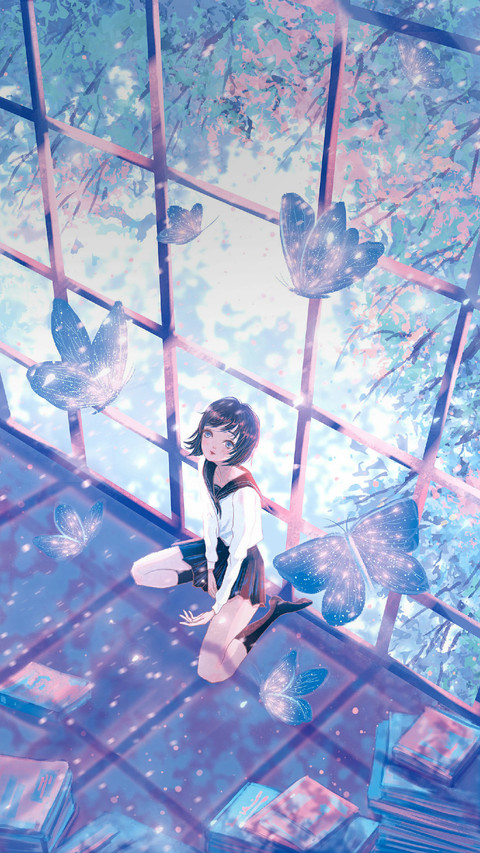 Some Butterflies Around The Girl screenshot