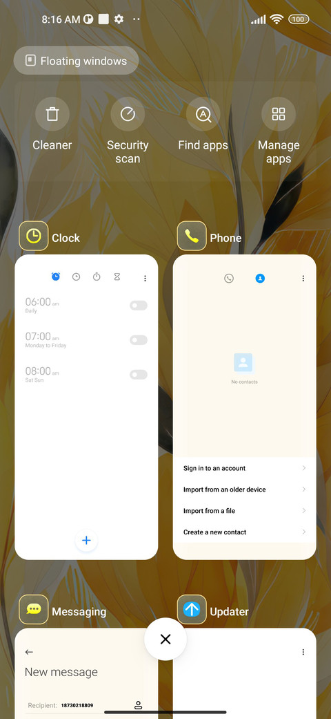 colors yellow screenshot