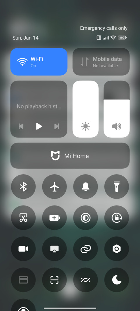 dark green screenshot