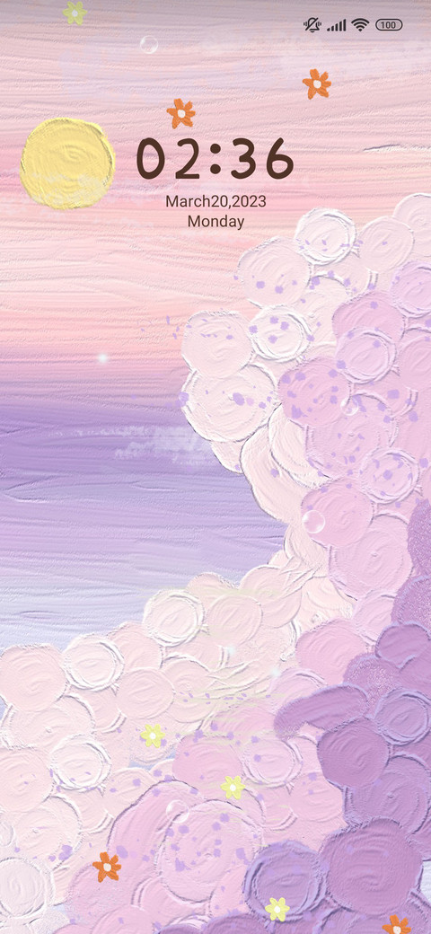 Oil painting beach screenshot