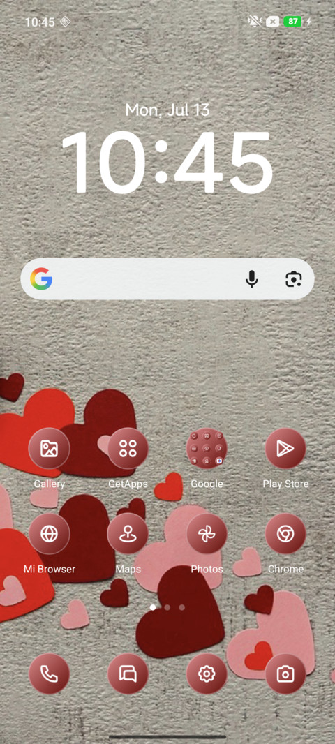 Hearts screenshot