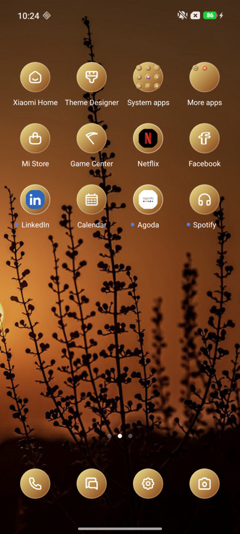 Sunset screenshot