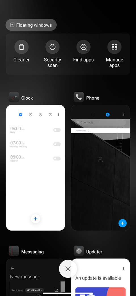 PureBusinessBlack screenshot