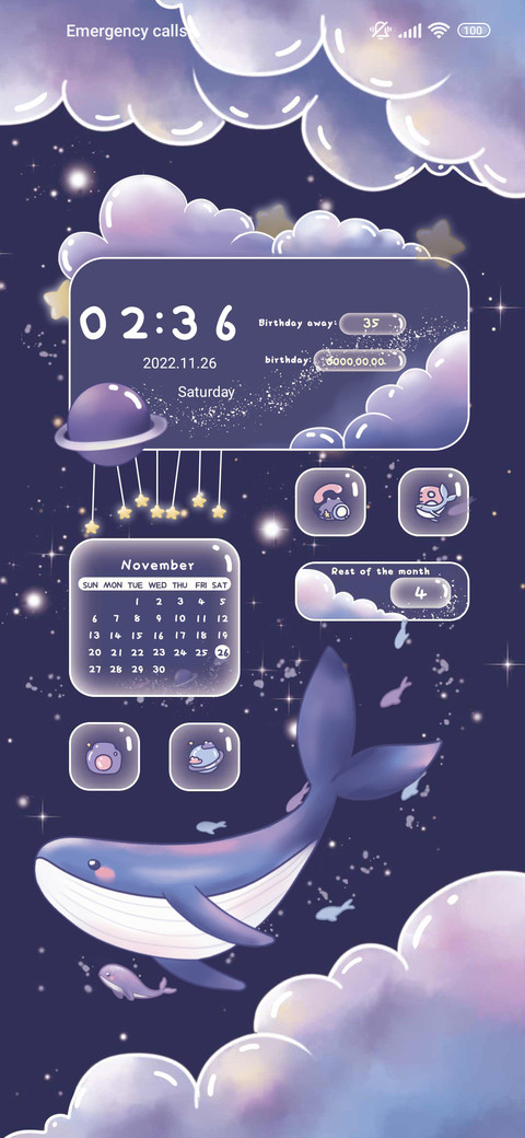 Dream whale screenshot