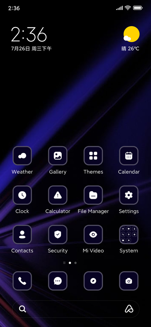 Abstract screenshot