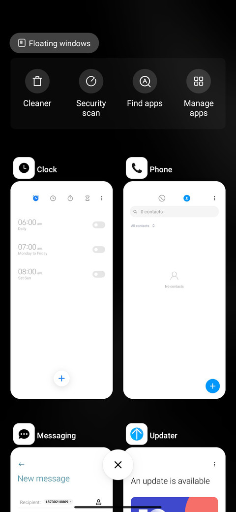 Black Pattern screenshot