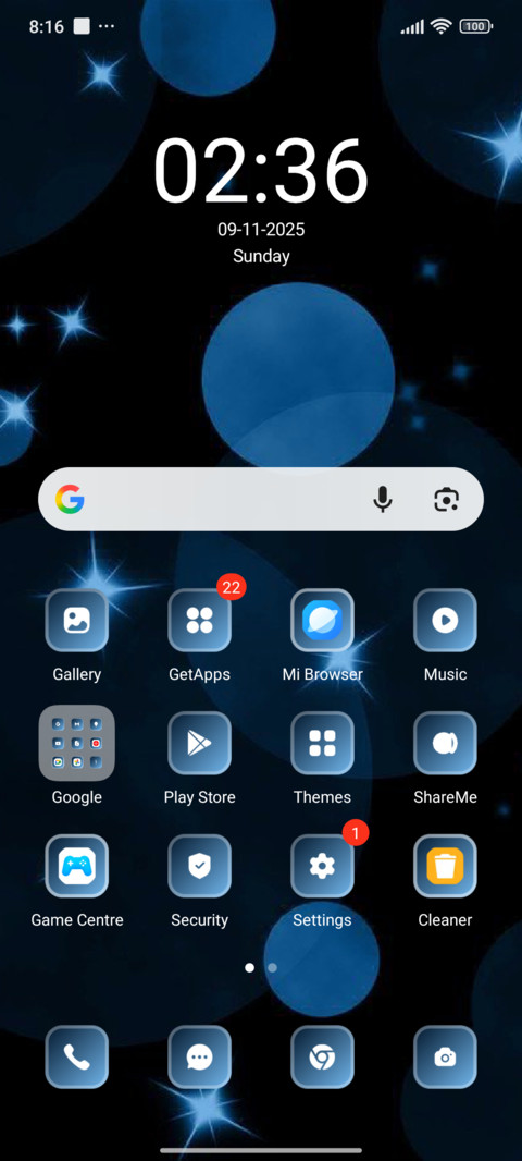 Lights screenshot