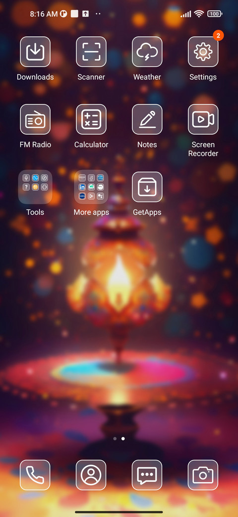 Candle light screenshot
