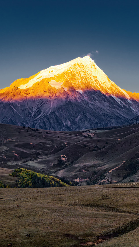 The main peak of ge nie snow mountain screenshot