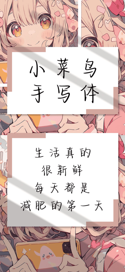 小菜鸟手写体 screenshot