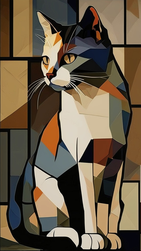 Creative abstract illustration screenshot
