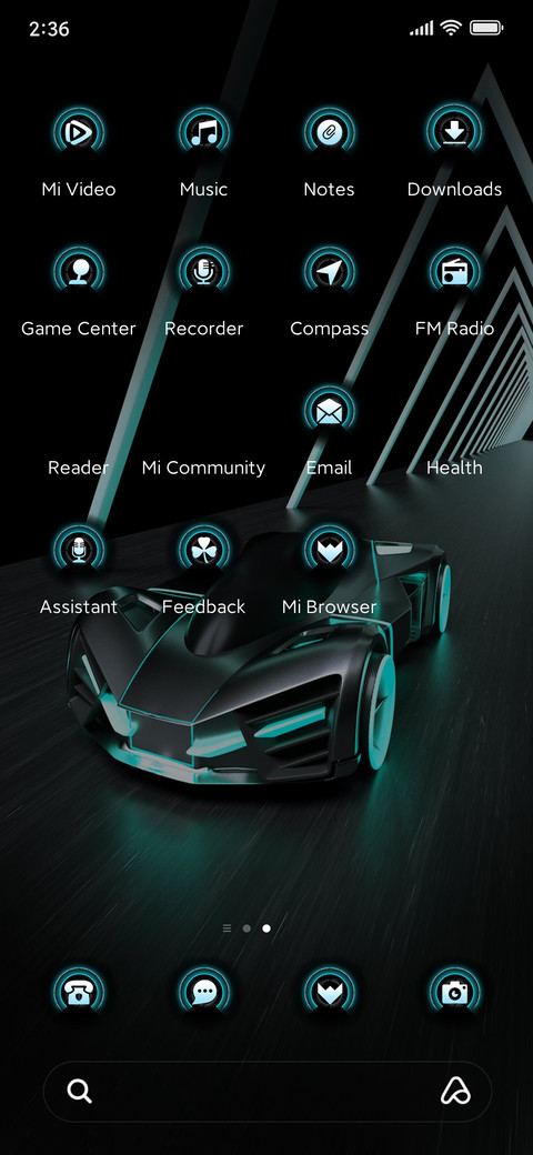 Cool sports car screenshot