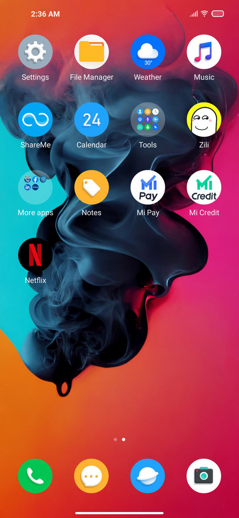 Vibrant X screenshot