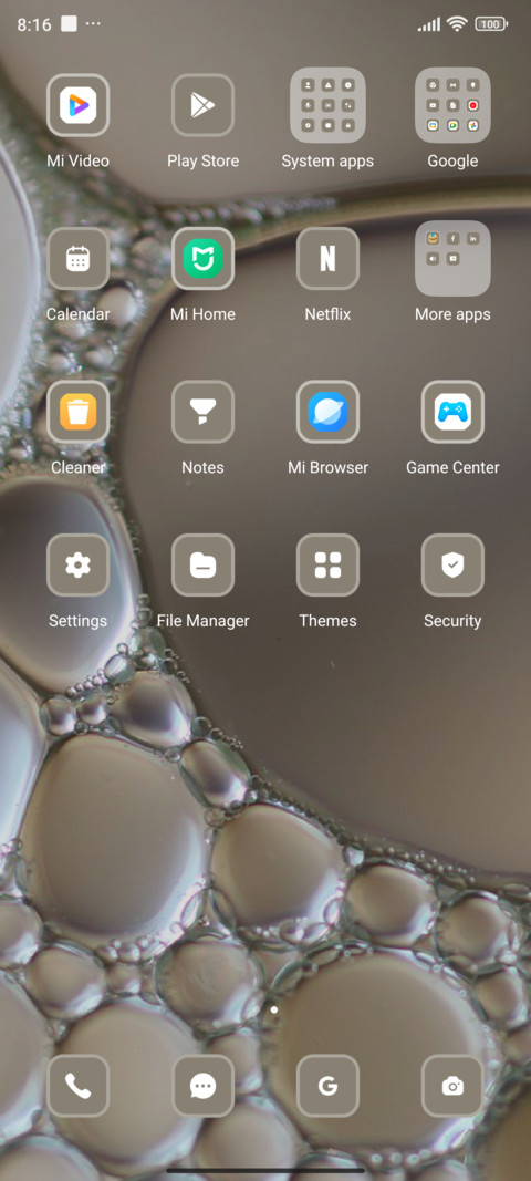 Bubble screenshot