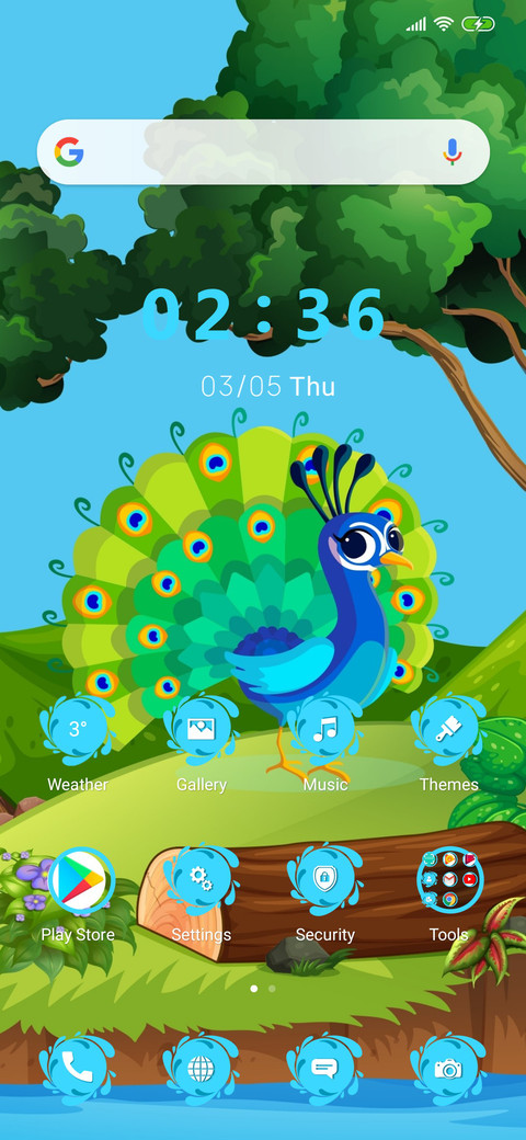 Peacock_3MDP screenshot
