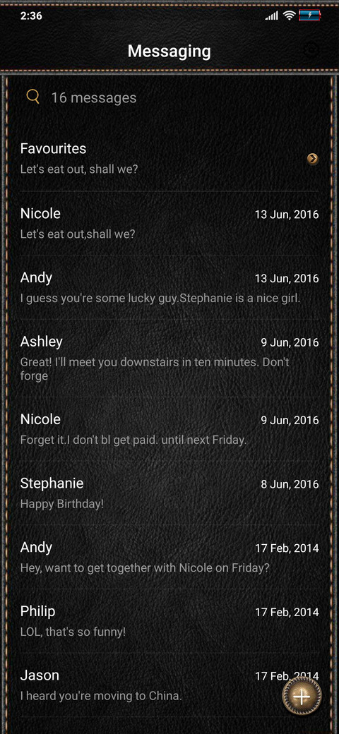 Dark Leather screenshot