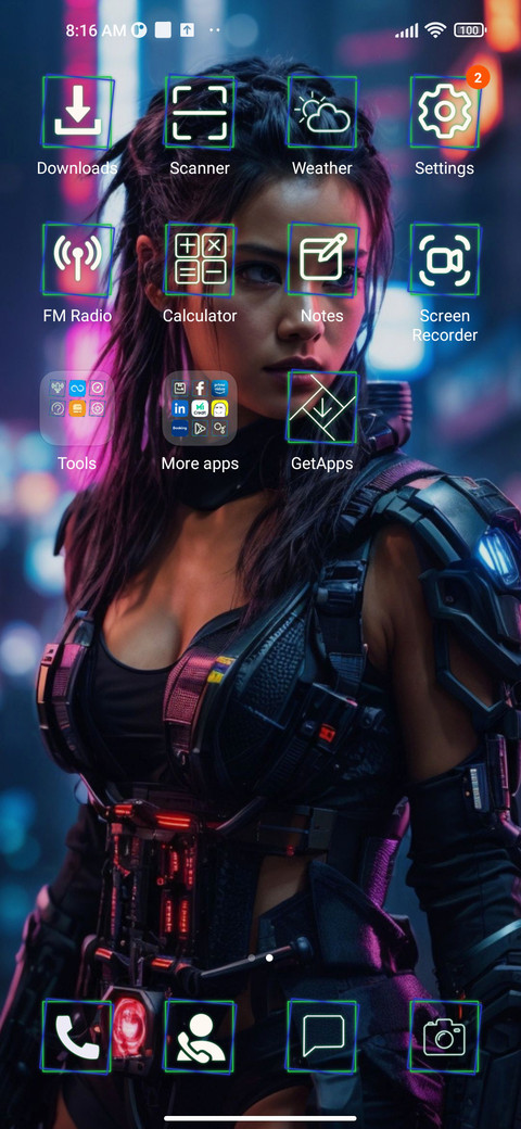 Cyberpunk rebelion screenshot