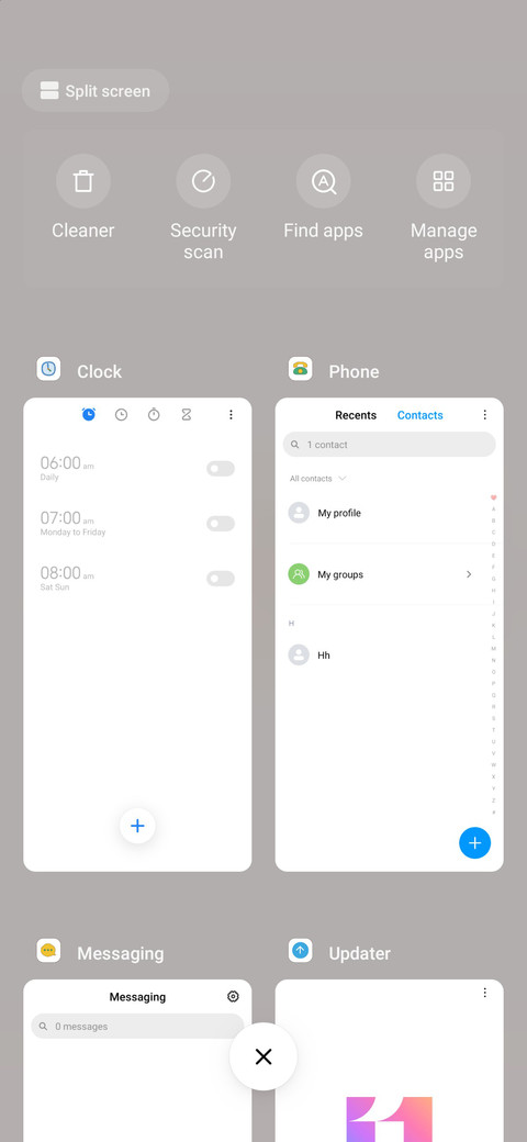 Go home screenshot