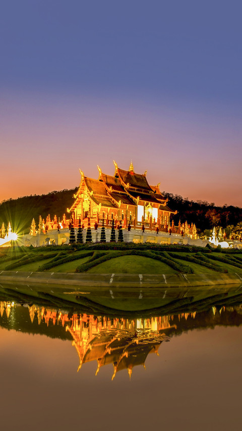 Royal pavilion ,Chiangmai Province,Thailand screenshot