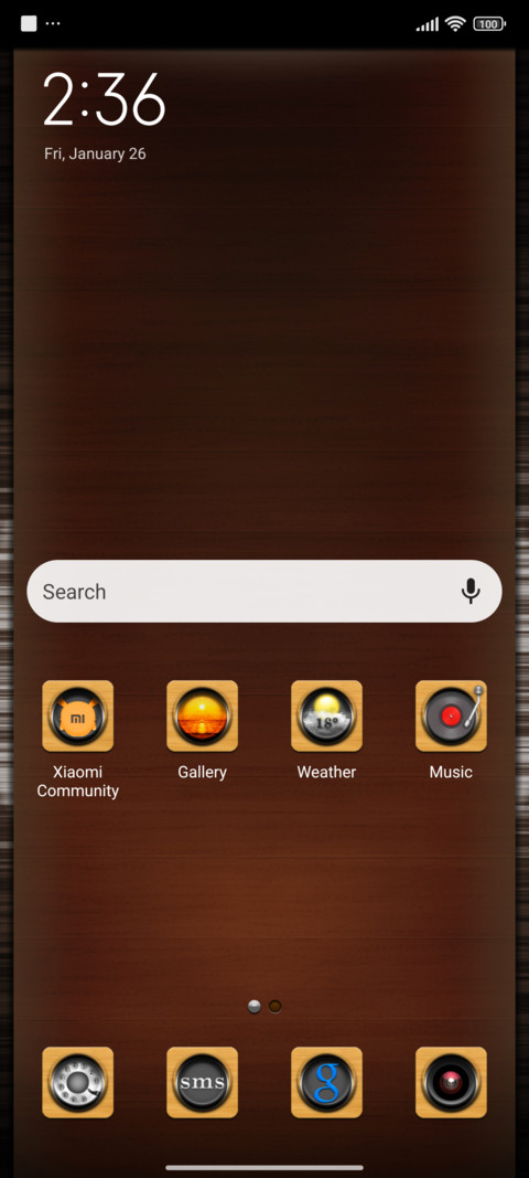 wooden screenshot