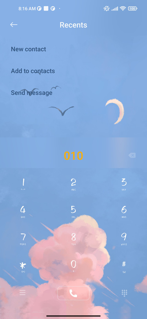 A cloud in the sky screenshot
