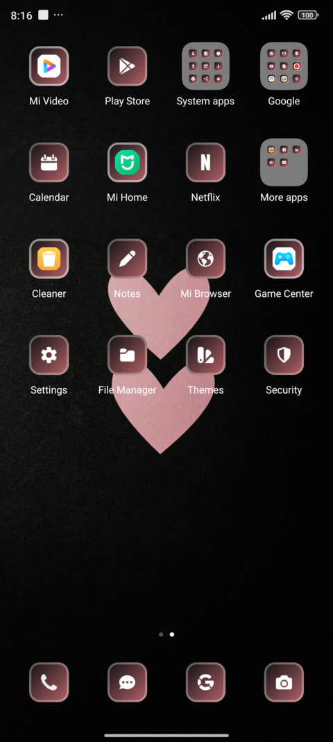 Pink Heart screenshot