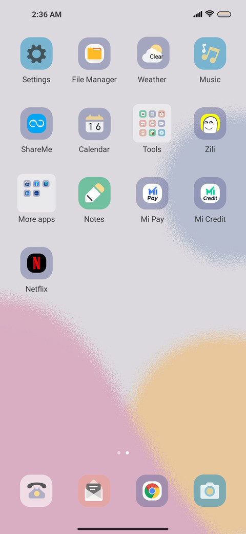 Color geometry screenshot