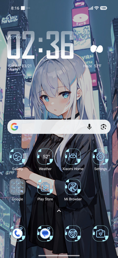 Silver Night City screenshot