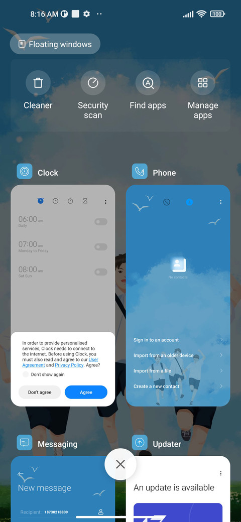 Teenage sky screenshot