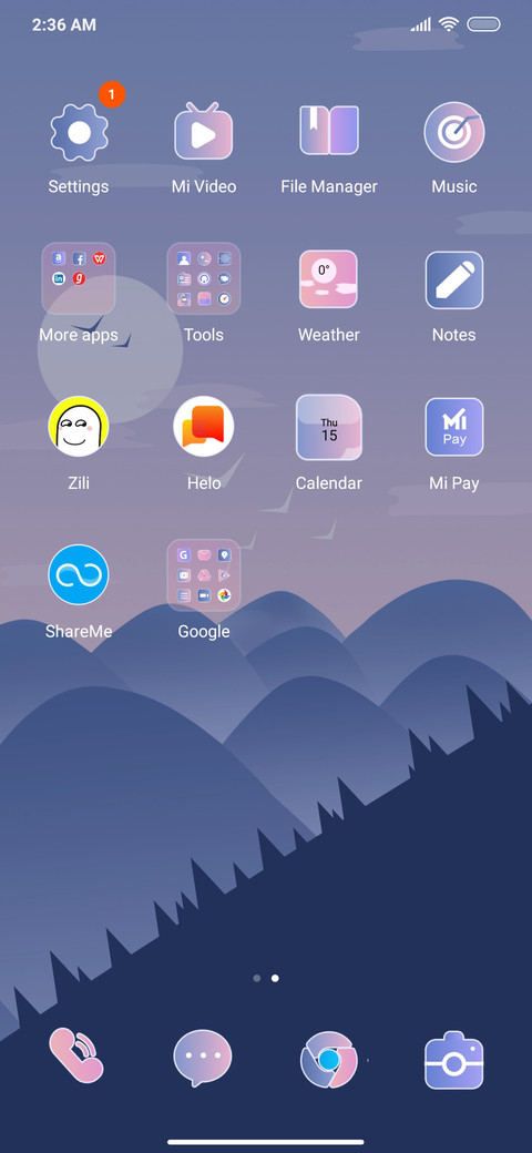 Sunset screenshot