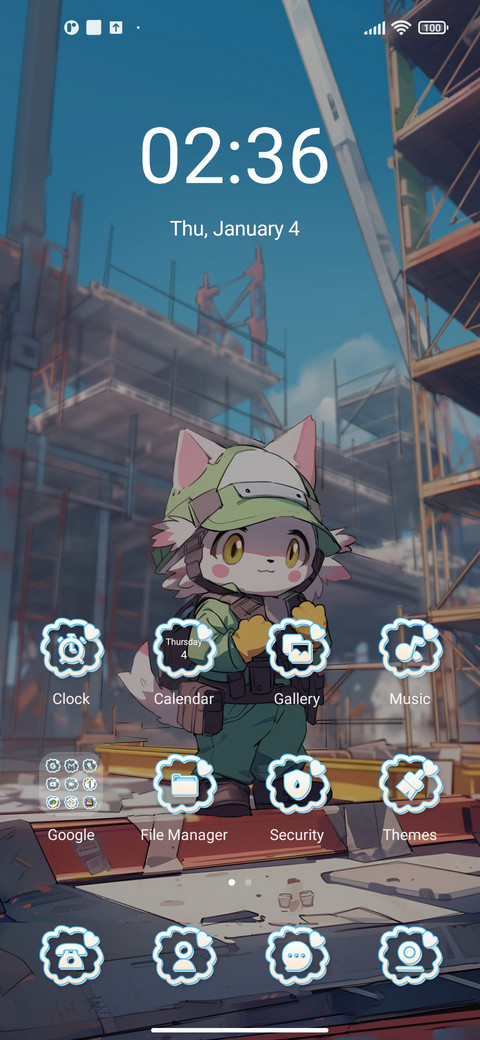 Brick moving cat screenshot