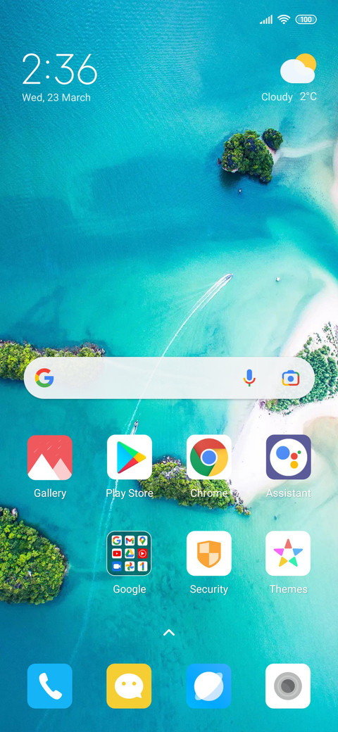 Beach screenshot