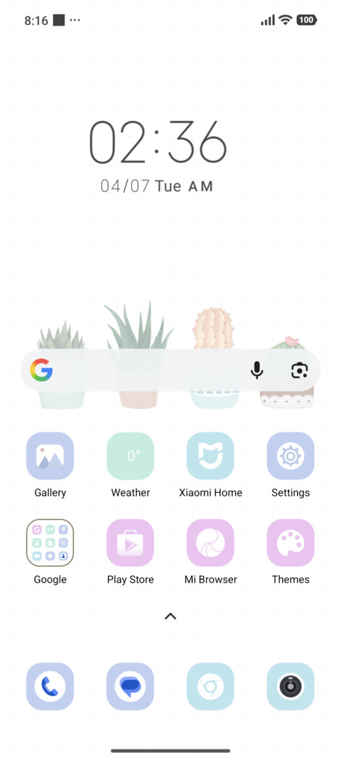 Succulent Widget screenshot