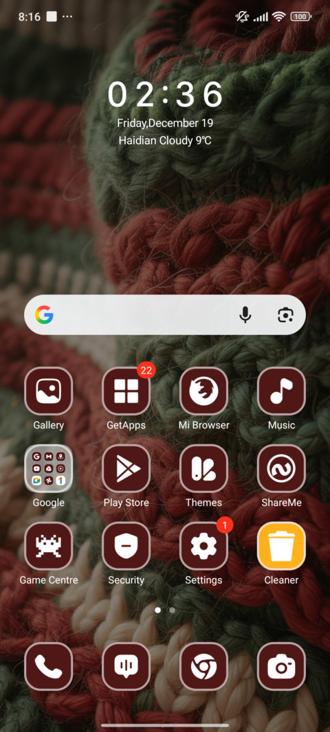 Cozy Knit screenshot