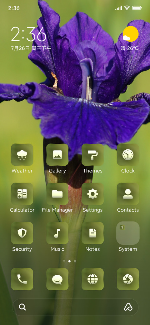 Iris screenshot