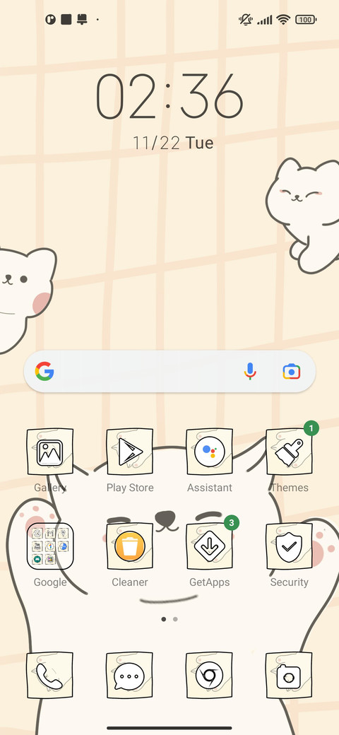 Lazy cat screenshot