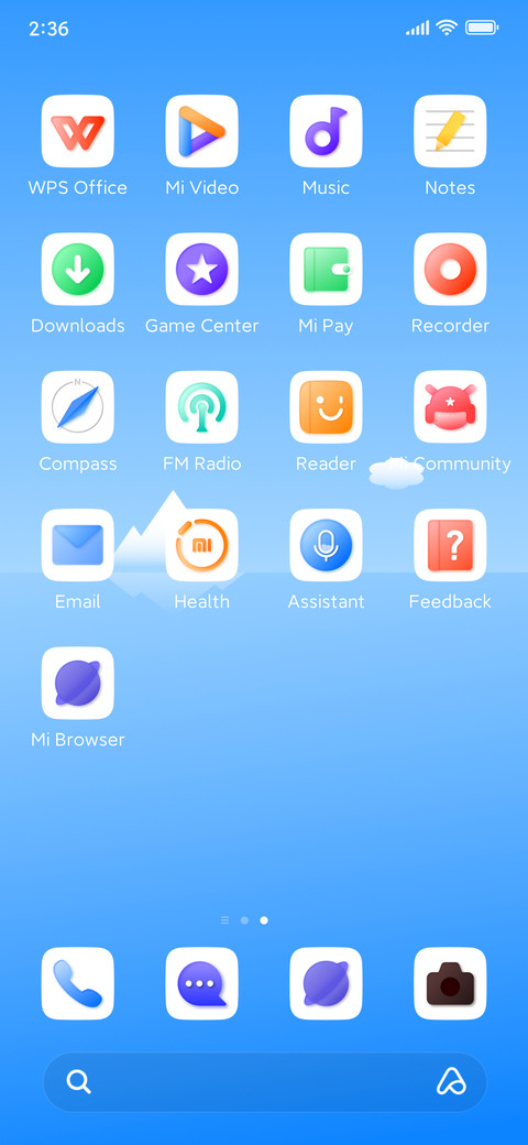 Blue Way X screenshot