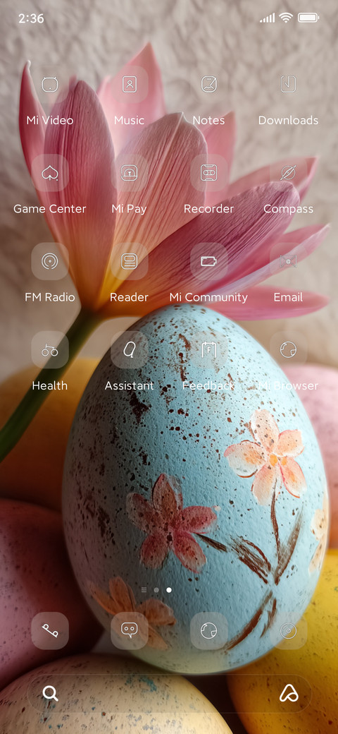 Easter egg screenshot