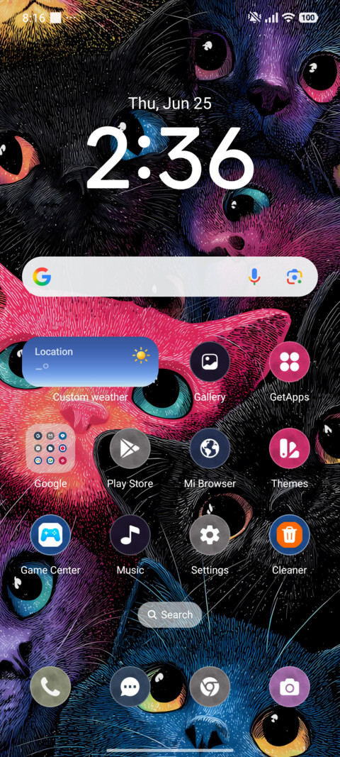 Neon Paws screenshot