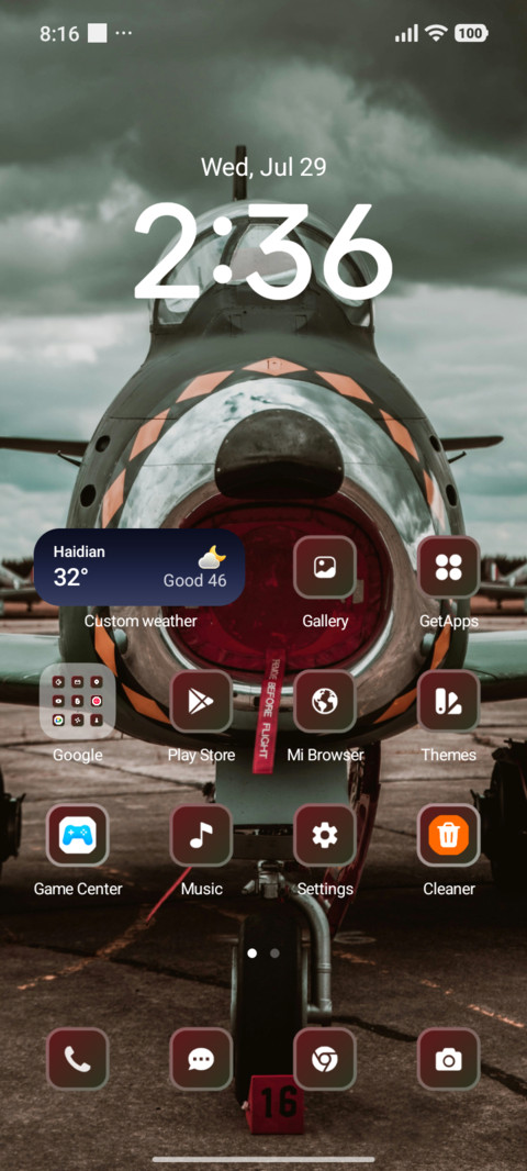 Military Plane screenshot